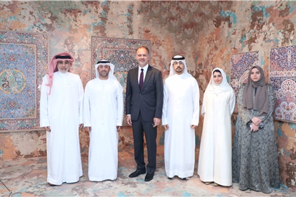 The Consul General of the United States in Dubai tours the Sharjah Art Museum